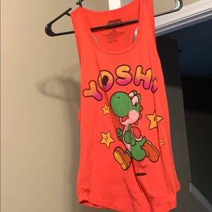 Vintage style yoshi tank top